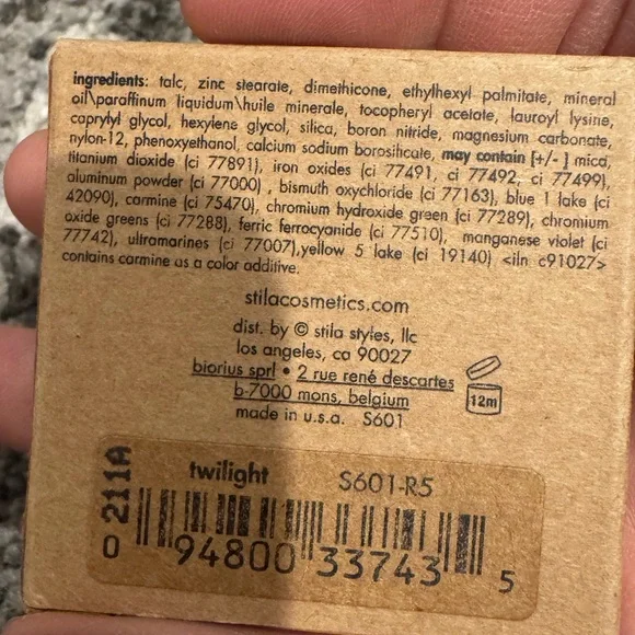 New NIB Stila Eye Shadow - Twilight - 0.09 oz - Picture 2 of 2